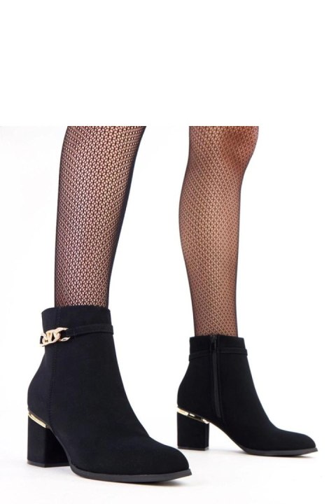 Botki Model Klares E8622 Black - Solea Botki Model Klares E8622 Black - Solea