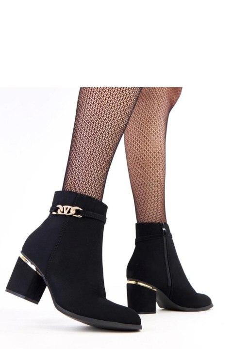 Botki Model Klares E8622 Black - Solea Botki Model Klares E8622 Black - Solea