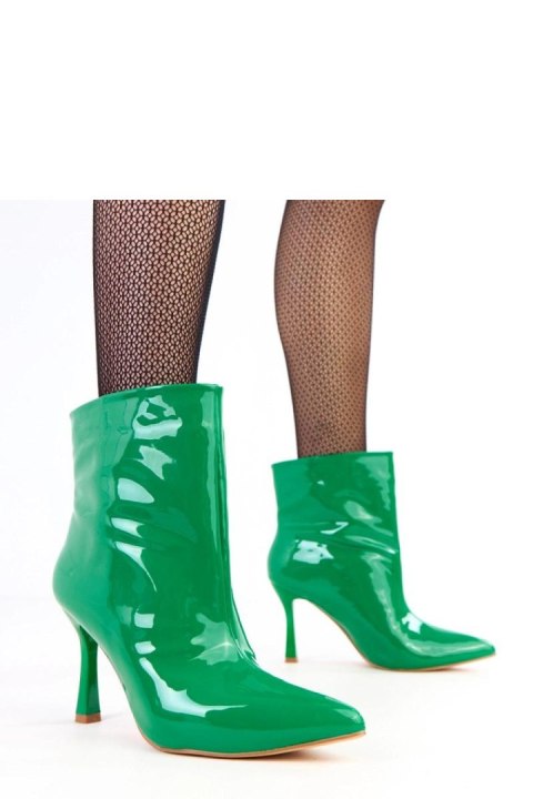 Botki Model Marsena 2I2A-AX2629-01 Green - Solea Botki Model Marsena 2I2A-AX2629-01 Green - Solea