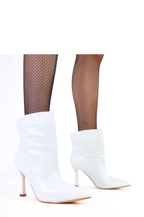 Botki Model Marsena 2I2A-AX2629-01 White - Solea Botki Model Marsena 2I2A-AX2629-01 White - Solea