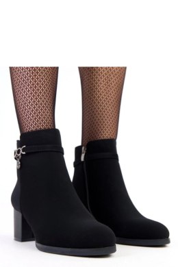 Botki Model Vernona D9217 Black - Solea