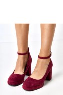 Czółenka Model Barola 100-357 Bordo - Solea