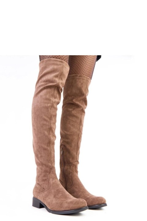 Kozaki Model Heloren E8619 Beige - Solea Kozaki Model Heloren E8619 Beige - Solea