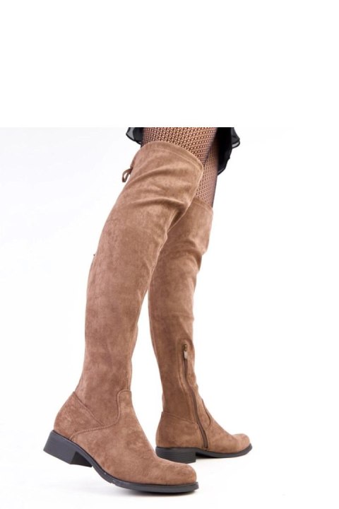 Kozaki Model Heloren E8619 Beige - Solea Kozaki Model Heloren E8619 Beige - Solea
