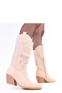 Kozaki Model Masura E8630 Beige - Solea