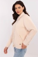 Kurtka Damska Model MBM-KR-L176.87 Light Beige - MBM Kurtka Damska Model MBM-KR-L176.87 Light Beige - MBM