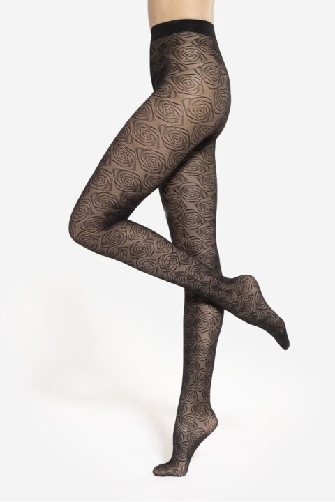 Rajstopy Model Arabesca 05 40 Den Nero - Gatta Rajstopy Model Arabesca 05 40 Den Nero - Gatta