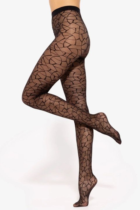 Rajstopy Model Mosaica 01 20 DEN Nero - Gatta Rajstopy Model Mosaica 01 20 DEN Nero - Gatta