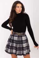 Spódnica Model MI-SD-4193.95 Black - Rue Paris Spódnica Model MI-SD-4193.95 Black - Rue Paris