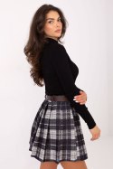 Spódnica Model MI-SD-4193.95 Black - Rue Paris Spódnica Model MI-SD-4193.95 Black - Rue Paris