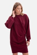 Sukienka Model B298 Burgund - BeWear Sukienka Model B298 Burgund - BeWear