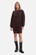 Sukienka Model B298 Gorzka Czekolada - BeWear Sukienka Model B298 Gorzka Czekolada - BeWear