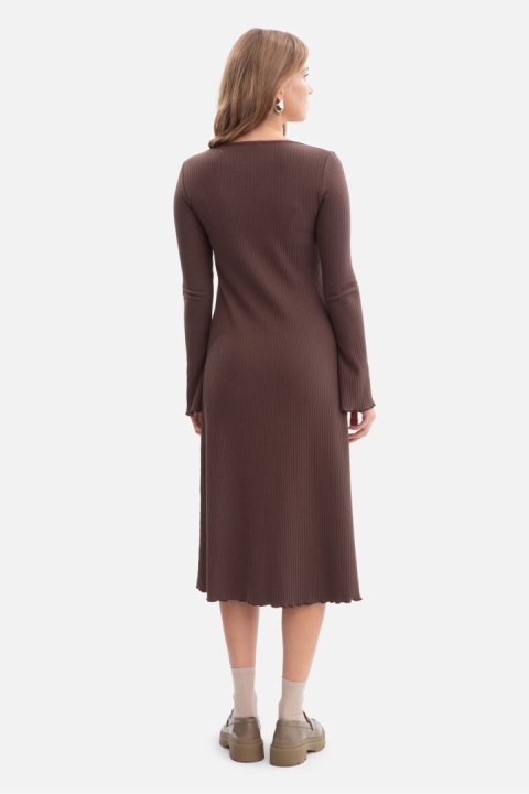 Sukienka Model B308 Brown - BeWear Sukienka Model B308 Brown - BeWear