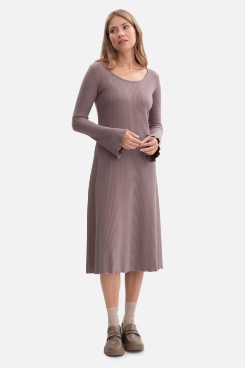 Sukienka Model B308 Cacao - BeWear Sukienka Model B308 Cacao - BeWear