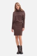 Sukienka Model B309 Brown - BeWear Sukienka Model B309 Brown - BeWear