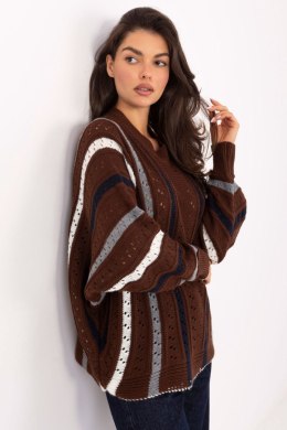 Sweter Damski Model IT-SW-93115.13 Brown - Factory Price