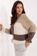 Sweter Damski Model MI-SW-0903.87 Beige - Rue Paris