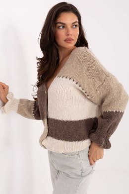 Sweter Damski Model MI-SW-0903.87 Beige - Rue Paris