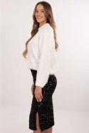 Sweter Damski Model MI-SW-1311.31 Ecru - Italy Moda Sweter Damski Model MI-SW-1311.31 Ecru - Italy Moda