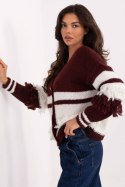 Sweter Damski Model MI-SW-3211.31 Bordo - Italy Moda