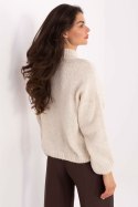 Sweter Damski Model MI-SW-WM218.02 Light Beige - Italy Moda