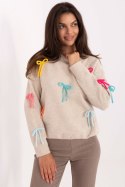 Sweter Damski Model PM-SW-SC82.41 Light Beige - Factory Price