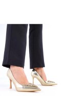 Szpilki Model Almana H8-603 Gold - Solea