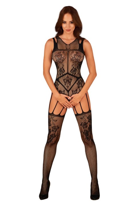Bodystocking Model F239 Black - Obsessive