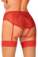 Figi Model Dagmarie z pasem do pończoch Red - Obsessive Figi Model Dagmarie z pasem do pończoch Red - Obsessive