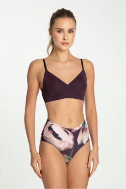 Figi Model Velvet Bloom Simple Maxi Bakłażan - Julimex