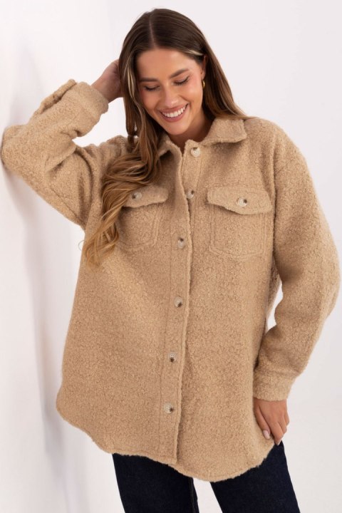Koszula Damska Model IT-KR-1709.85 Beige - Factory Price Koszula Damska Model IT-KR-1709.85 Beige - Factory Price