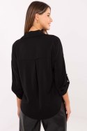 Koszula Damska Model MI-KS-4192.34 Black - Rue Paris