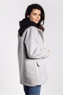 Kurtka Damska Model A751 Grey - awama Kurtka Damska Model A751 Grey - awama