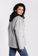 Kurtka Damska Model A752 Grey - awama Kurtka Damska Model A752 Grey - awama