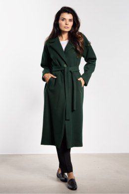 Płaszcz Damski Model A750 Bottle Green - awama