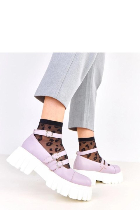 Półbuty Model Jastina C21-82713 Violet - Solea Półbuty Model Jastina C21-82713 Violet - Solea