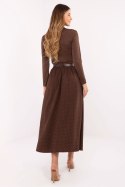 Spódnica Model DHJ-SD-19720-1.32 Dark Brown - Italy Moda