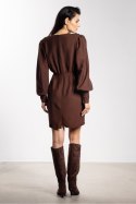 Sukienka Model A734 Czekolada - awama