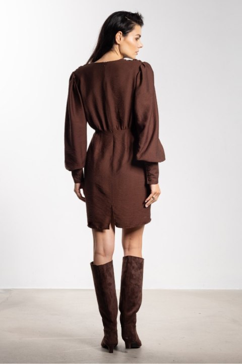 Sukienka Model A734 Czekolada - awama