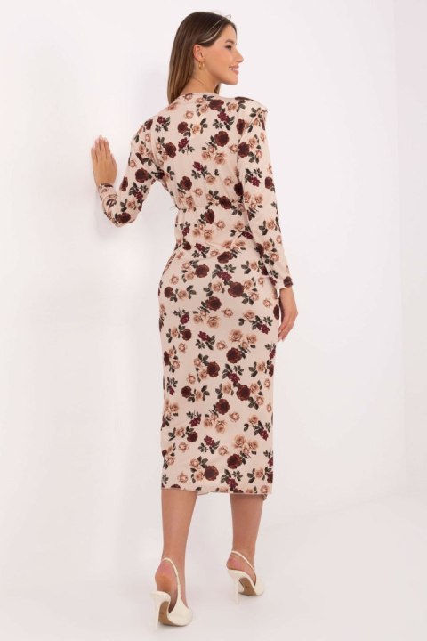 Sukienka Model IT-SK-21625-2.28 Beige - Italy Moda Sukienka Model IT-SK-21625-2.28 Beige - Italy Moda
