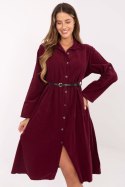 Sukienka Model MI-SK-92400.17 Bordo - Italy Moda