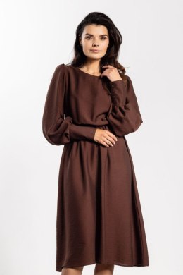 Sukienka ModelA732 Czekolada - awama