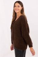 Sweter Damski Model MI-SW-0919.18 Brown - Italy Moda