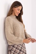 Sweter Damski Model MI-SW-1311.31 Beige - Italy Moda