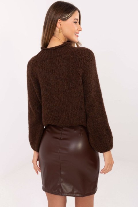 Sweter Damski Model MI-SW-1311.31 Brown - Italy Moda
