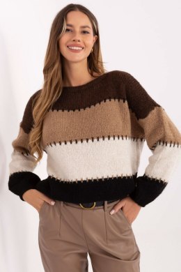 Sweter Damski Model MI-SW-2309.95 Brown - Italy Moda