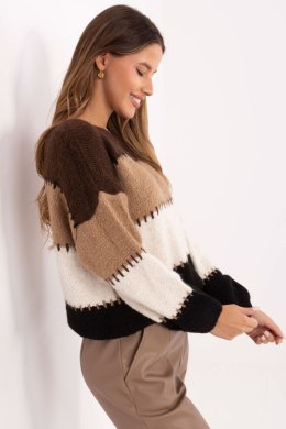 Sweter Damski Model MI-SW-2309.95 Brown - Italy Moda