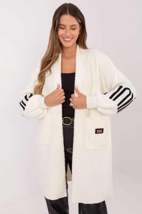 Sweter Kardigan Model IT-SW-80678.84 Ecru - Factory Price