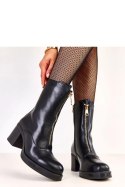 Botki Model Erafir WSK609 Black - Solea