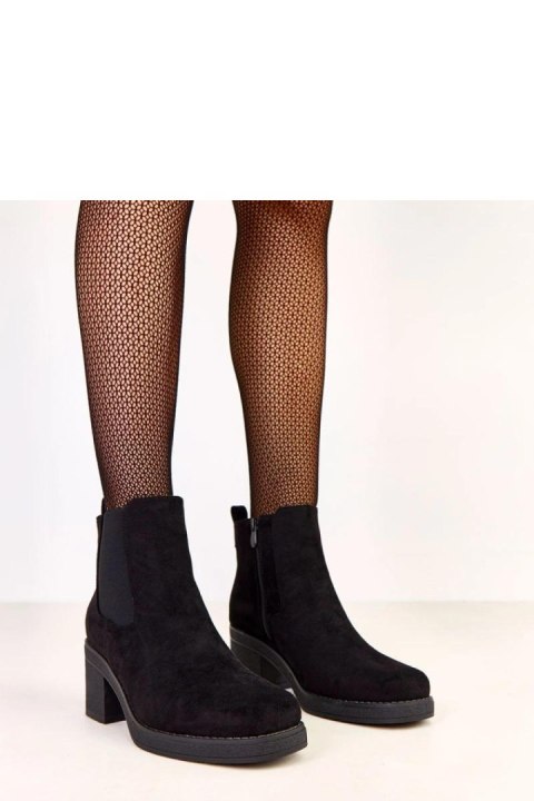 Botki Model Florina E8625 Black - Solea Botki Model Florina E8625 Black - Solea